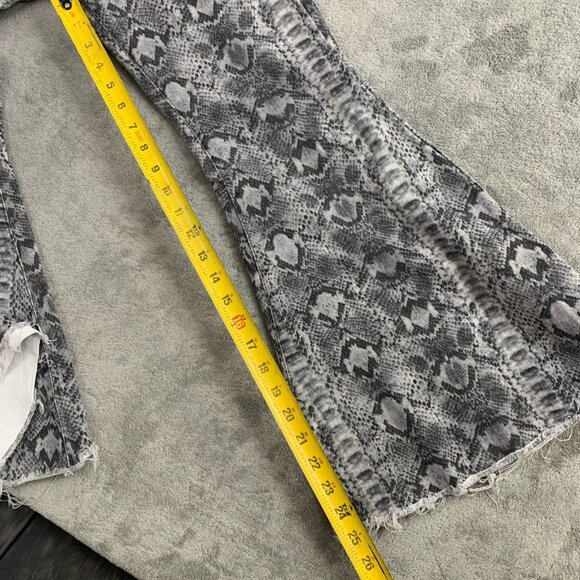 We The Free Snake Print Flare Jeans - Picture 7 of 15